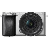 Sony Alpha A6100 silver + E PZ 16-50 mm f/3.5-5.6 II - Digital Camera