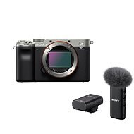 Sony Alpha A7C silver + ECM-W2BT microphone - Digital Camera
