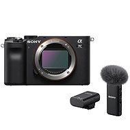 Sony Alpha A7C black + ECM-W2BT microphone - Digital Camera
