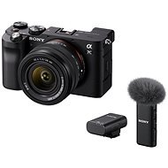 Sony Alpha A7C + FE 28-60mm black + ECM-W2BT Microphone - Digital Camera