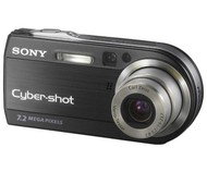 Sony CyberShot DSC-P150/B - černý, 7.41 mil. bodů, optický / smart zoom 3x / až 12x - Digital Camera