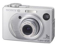 Sony CyberShot DSC-W1, 5.09 mil. bodů, optický / smart zoom 3x / až 12x - Digital Camera
