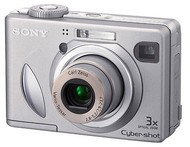 Sony CyberShot DSC-W5/S, 5.09 mil. bodů, optický / smart zoom 3x / až 12x, 32 MB interní paměť + 2x  - Digital Camera