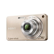 SONY CyberShot DSC-W350N gold - Digital Camera