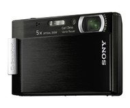 Digitální fotoaparát Sony CybershotDSC-T100/S stříbrný - Digital Camera