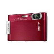 Sony CyberShot DSC-T200R červený (red), CCD 8 Mpx, 5x zoom Carl Zeiss, 3.5" dotekové LCD, Li-Ion, MS - Digital Camera