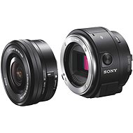 Sony ILCE-QX1L in the style of the phone-attached lens + 16-50mm lens - Digital Camera