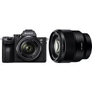 Sony Alpha A7 III + FE 28–70 mm F3,5–5,6 OSS + FE 85mm f/1.8 - Digitálny fotoaparát