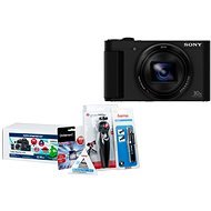 Sony CyberShot DSC-HX80 Schwarz + Alza Foto Starter Kit 32 GB - Digitalkamera