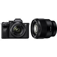 Sony Alpha A7 IV + FE 28–70 mm F3,5–5,6 OSS + FE 85 mm f/1.8 - Digitálny fotoaparát