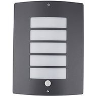 Avide Morro 1×E27 IP44 pir sensor, antracit - Wall Lamp