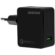 AVACOM HomeMAX QC3.0 hálózati töltő, fekete - Töltő adapter