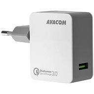Avacom HomeMAX Hálózati töltő QC3.0, fehér - Töltő adapter