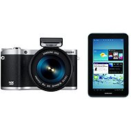 Samsung NX300 black + Samsung Galaxy P3110 - Digital Camera