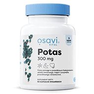 Osavi Potassium 300 mg - 90 vegan capsules - Dietary Supplement