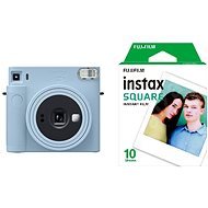 Fujifilm Instax Square SQ1 Hellblau + 10x Fotopapier - Sofortbildkamera