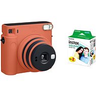 FujiFilm Instax Square SQ1 Orange + Square film 2x10 - Instant Camera