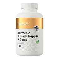OstroVit Turmeric + black pepper + ginger, 90 tablets - Curcumin