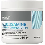 OstroVit Glucosamine + MSM + Chondroitin, Raspberry, 150 g - Dietary Supplement