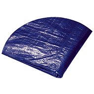 Cover sheet round blue silver, diameter 6 - 6,5 m, 120 g/m2 - Tarp Cover