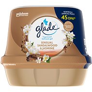 GLADE Fragrant Gel for the Bathroom - Sensual Sandalwood & Jasmine 180g - Air Freshener