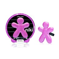 Mr &amp; Mrs Fragrance Niki Pink - Silky Rose - Car Air Freshener