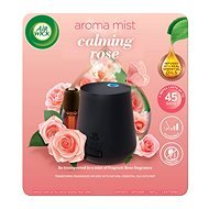 AIR WICK Aroma Vaporiser, Black + Refill - Seductive Scent of Rose - Aroma Diffuser 