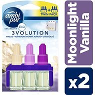 AMBI PUR 3Volution Moonlight Vanilla, vonná náplň do odparovača, 2 x 20 ml - Osviežovač vzduchu