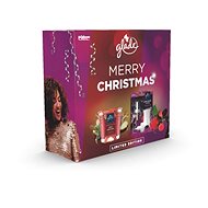 GLADE Christmas package (Electric Berry Wine and Apple Cider 129 g candle) - Candle Set