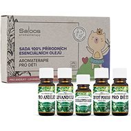 Saloos aromaterápia gyerekeknek (4× 10 ml, 1× 5 ml) - Illóolaj