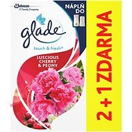 GLADE One Touch 2+1 utántöltő, bazsarózsa és cseresznye 3x10 ml - Légfrissítő