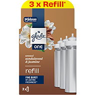 GLADE One Sensual Sandalwood & Jasmine Refill 3×10ml - Replacement Refill