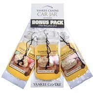 YANKEE CANDLE Vanilla Cupcake 3 ks - Vôňa do auta
