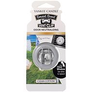 YANKEE CANDLE Clean Cotton Vent Clip 4ml - Car Air Freshener
