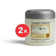 YANKEE CANDLE Fluffy Towels 2 x 170 g - Perfumed pearls