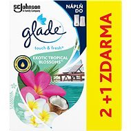 GLADE Touch& Fresh refill Exotic Tropical Blossoms 3× 10 ml - Légfrissítő