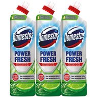 DOMESTOS Total Hygiene Lime Fresh 3× 700 ml - Drain Cleaner