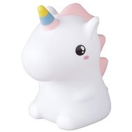 Garsaco Unicorn Rechargeable Night Light, GSC, warm + RGB, 15 cm - Night Light