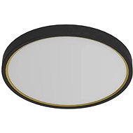 Nordlux LED bathroom ceiling light Noxy IP44 - black - Ceiling Light