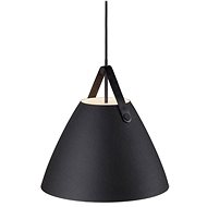Nordlux Design Chandelier with Leather Strap Strap - Black - Chandelier