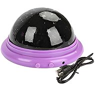 Verk 18247 LED Night Sky Projector, purple - Light Projector