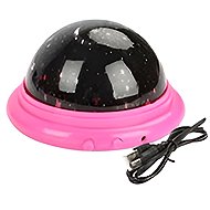 Verk 18247 LED Night Sky Projector, pink - Light Projector