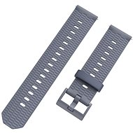 Xiaomi Hex monochrome structured strap/strap 22mm Colour: Grey-Blue MIBANDCZX01405 - Watch Strap