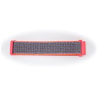 Nylon replacement strap 22 mm Colour: orange grey - Watch Strap