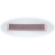 Nylon replacement strap 22 mm Colour: pink grey - Watch Strap