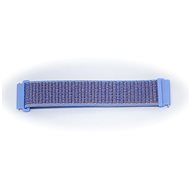 Nylon replacement strap 22 mm Colour: medium-blue-orange - Watch Strap