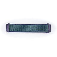 Nylon replacement strap 22 mm Colour: dark blue-green - Watch Strap