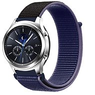 Nylon replacement strap 20 mm nylon colour: BLUE PURPLE - Watch Strap