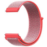 Nylon replacement strap 20 mm nylon colour: PINK SILVER - Watch Strap