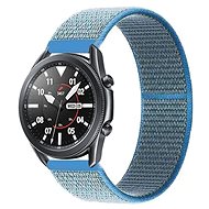 Nylon replacement strap 20 mm nylon colour: BLUE AND WHITE - Watch Strap